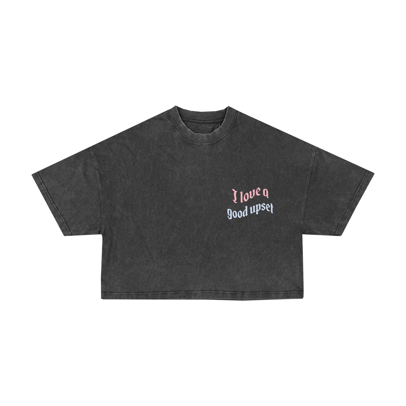 'I love a good upset' Crop Top